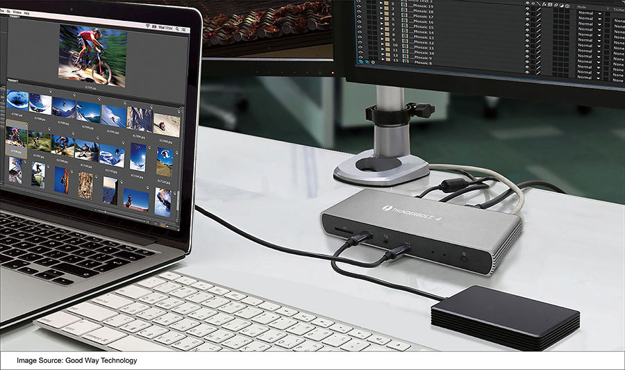 Good Way Launches the World’s 1st Thunderbolt™ 4  Docking Station Certified by Intel for Windows and Mac.