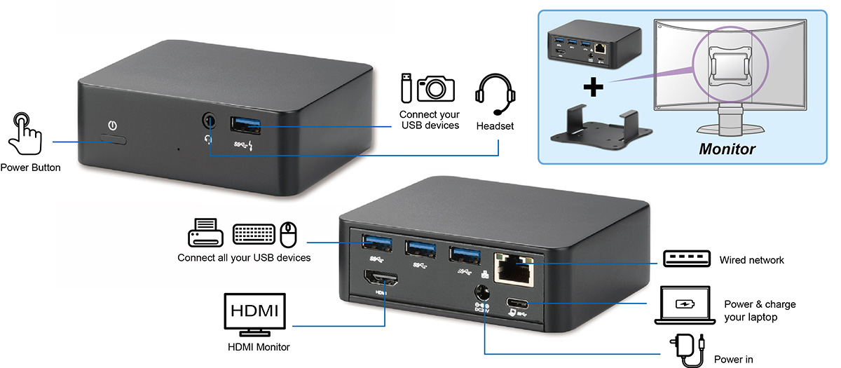 DUD1230 USB-C Mini Dock