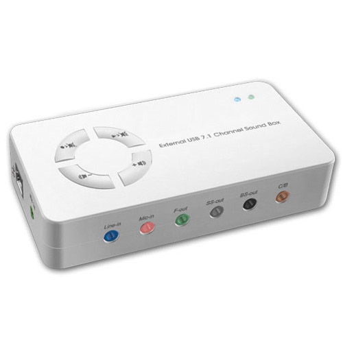 AA1570 External USB 7.1 Channel Sound Box