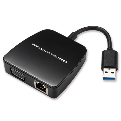 AN3900 USB 3.0 to VGA and LAN Combo