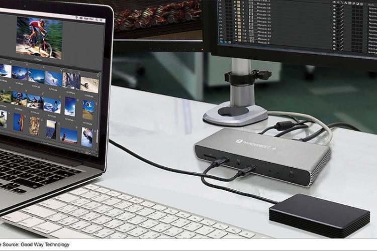 Good Way Launches the World’s 1st Thunderbolt™ 4  Docking Station Certified by Intel for Windows and Mac.