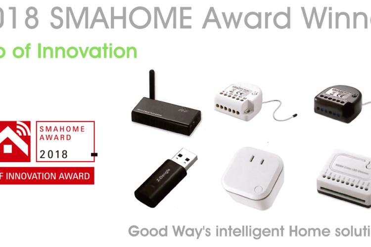 2018 SMAHOME Award Wainner - Top of innovation